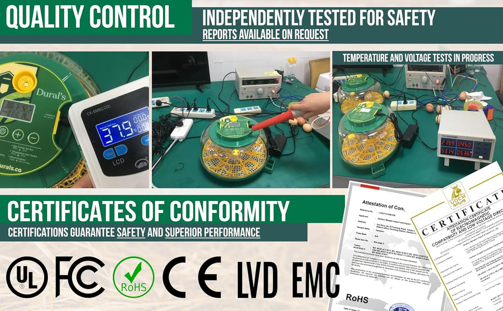 18 egg incubator with day-18 auto stop, product photo 5