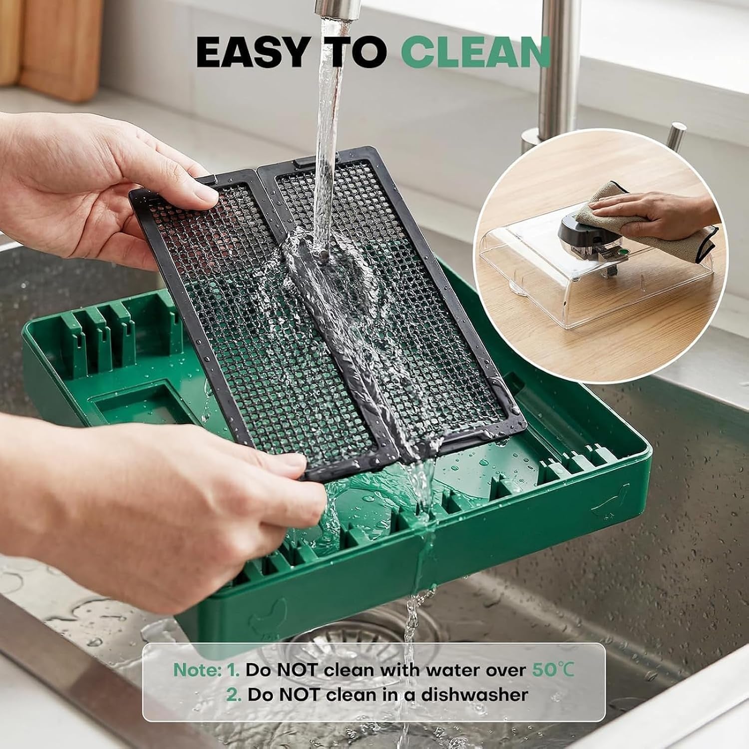 72 egg incubator with humidity pump, product photo 7