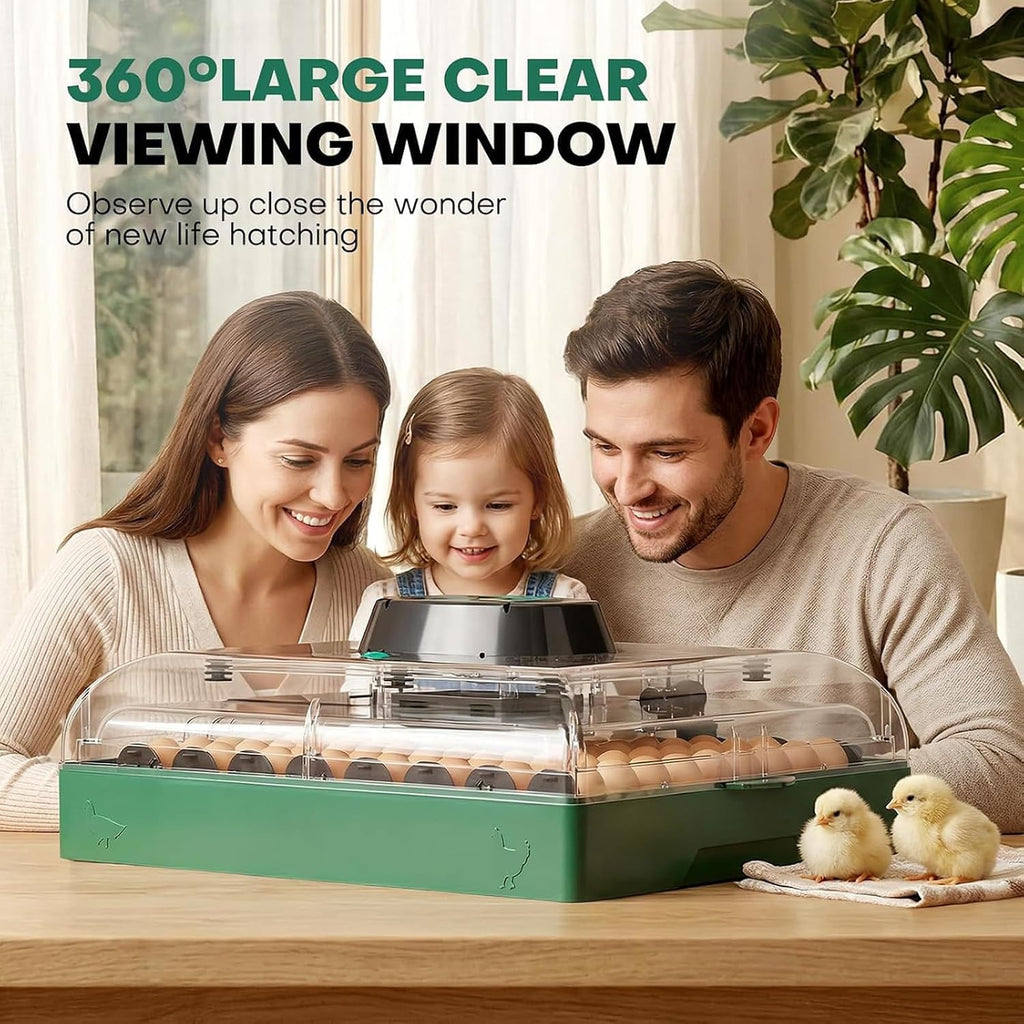 72 egg incubator with humidity pump, product photo 4